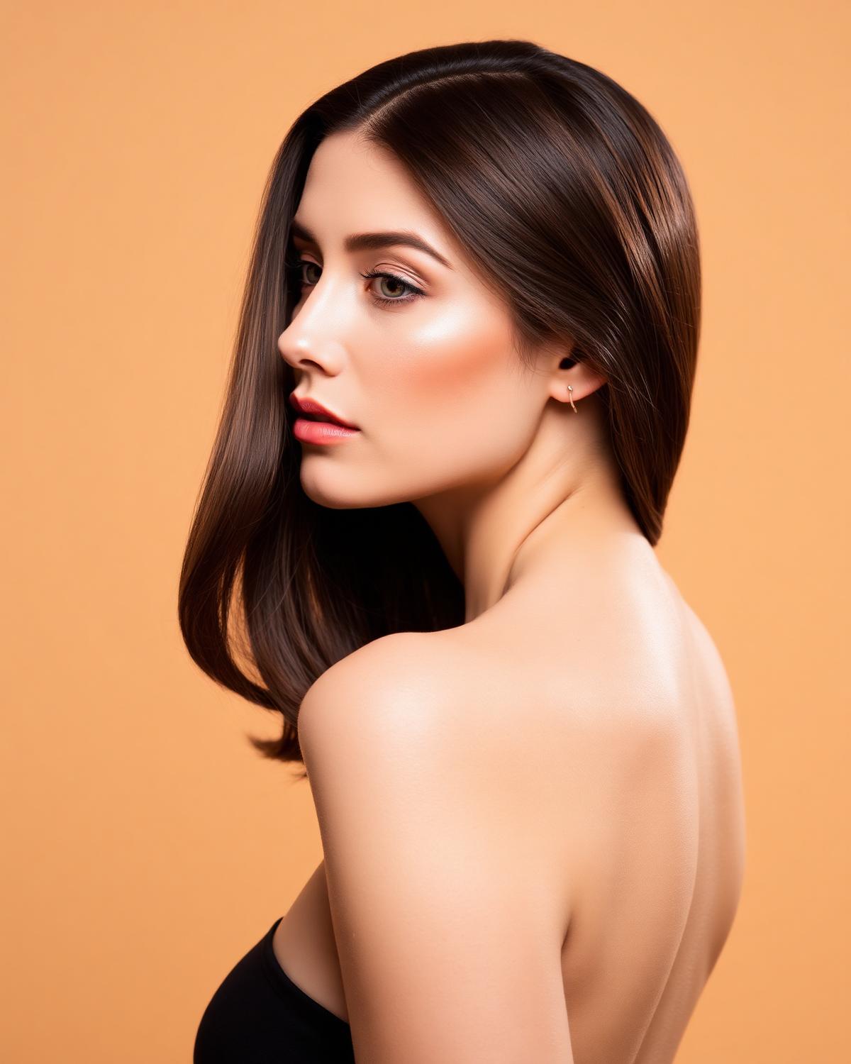 Vers gestyled haar